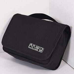 New! Travel Toiletry Bag, Portable Hanging Organizer, Travel-Size Accessories